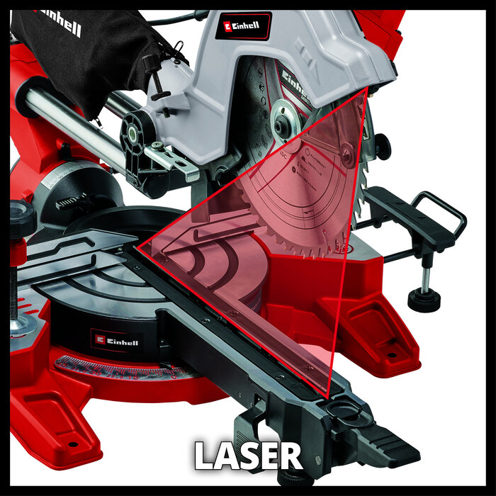 Einhell TE-SM 10 L Dual - Radiaal-, Afkort-/Verstekzaag - Ø254 mm