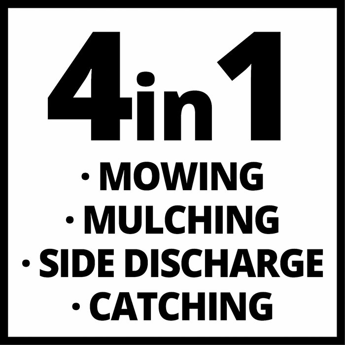 Einhell GC-PM 51/3 S HW - Benzine Grasmaaier - Ø51 cm