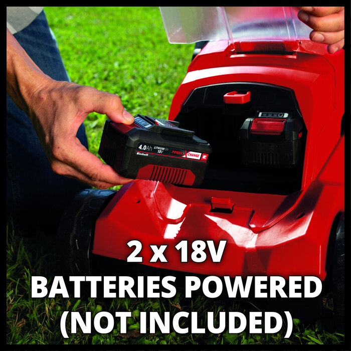 Einhell GE-CM 36/37 Li Solo - Accu Grasmaaier - Ø37 cm - Power X-Change