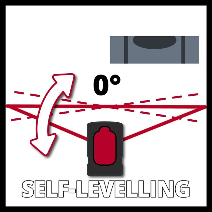 Einhell TC-LL 2 G - Kruislijnlaser - GROEN