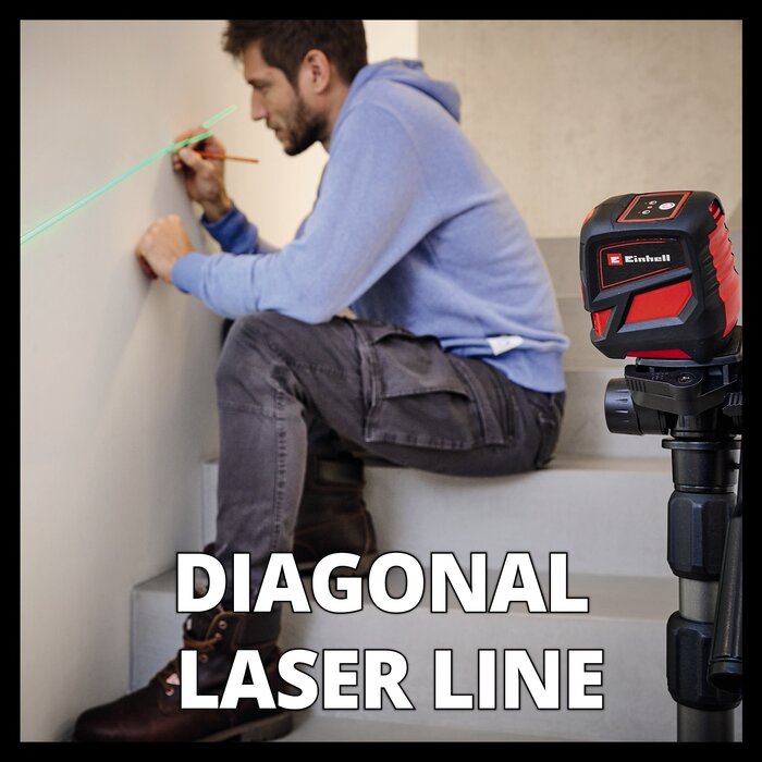 Einhell TC-LL 2 G - Kruislijnlaser - GROEN