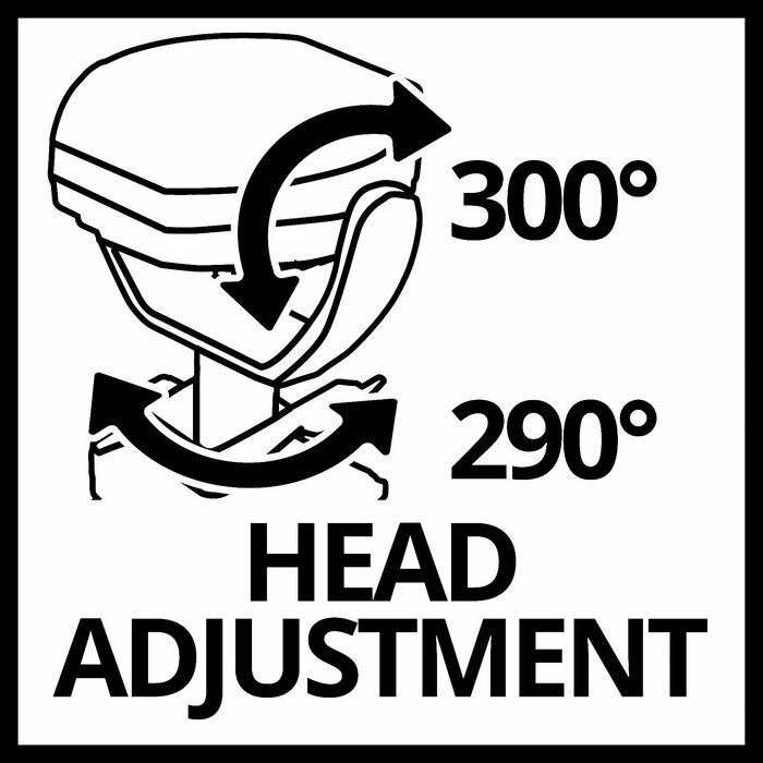 Einhell GC-CF 18/110 Li Solo - Accu Ventilator - Power X-Change