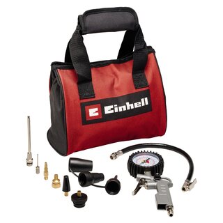 Einhell Persluchtset - 10-delig - in luxe opbergtas