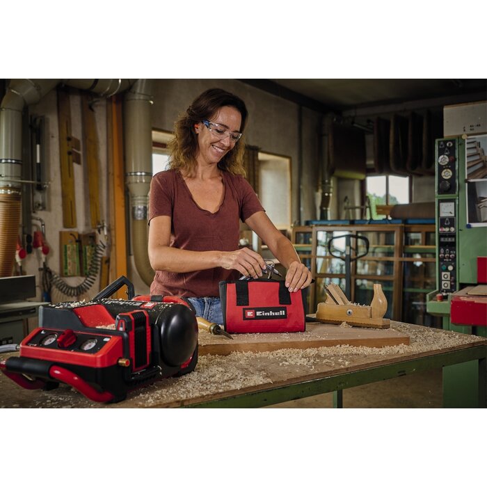 Einhell Persluchtset - 10-delig - in luxe opbergtas