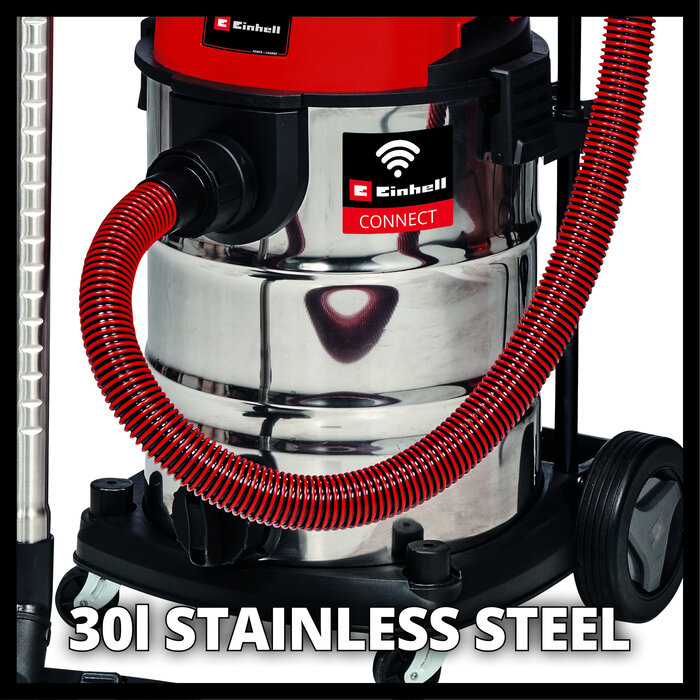 Einhell TP-VC 36/30 Li S Auto Solo - Accu Nat-/Droogzuiger - 30 L - Power X-Change