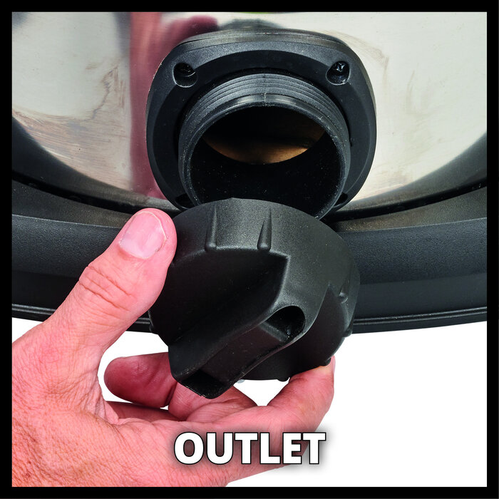 Einhell TP-VC 36/30 Li S Auto Solo - Accu Nat-/Droogzuiger - 30 L - Power X-Change