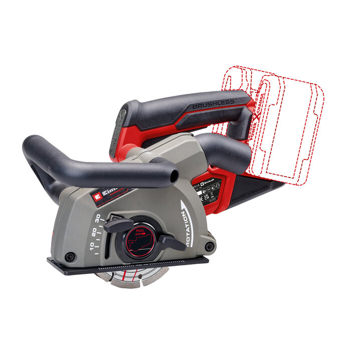 Einhell Professional TP-MA 36/30 Li BL Solo  - Accu Muurfrees - Power X-Change