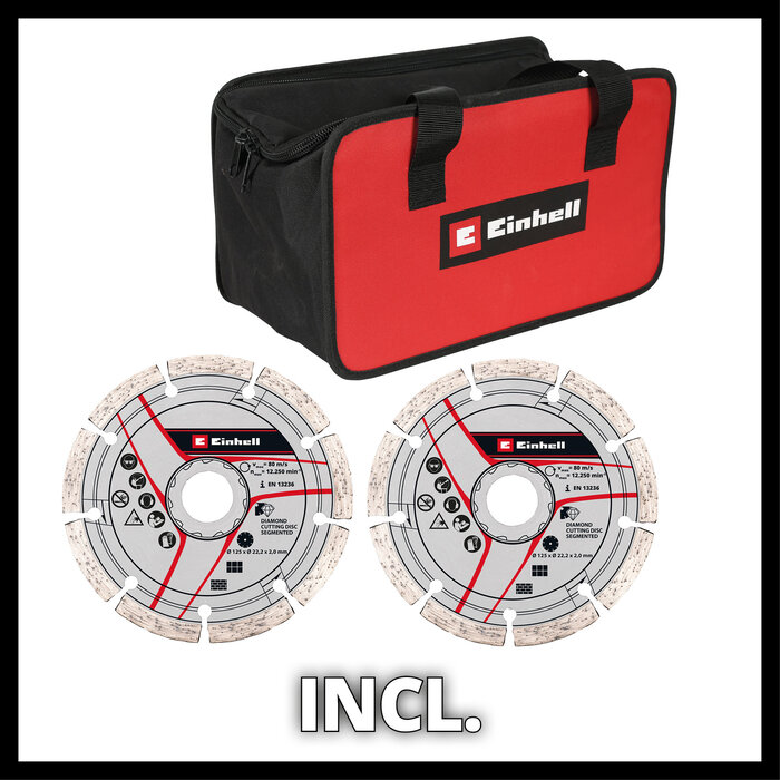 Einhell Professional TP-MA 36/30 Li BL Solo  - Accu Muurfrees - Power X-Change