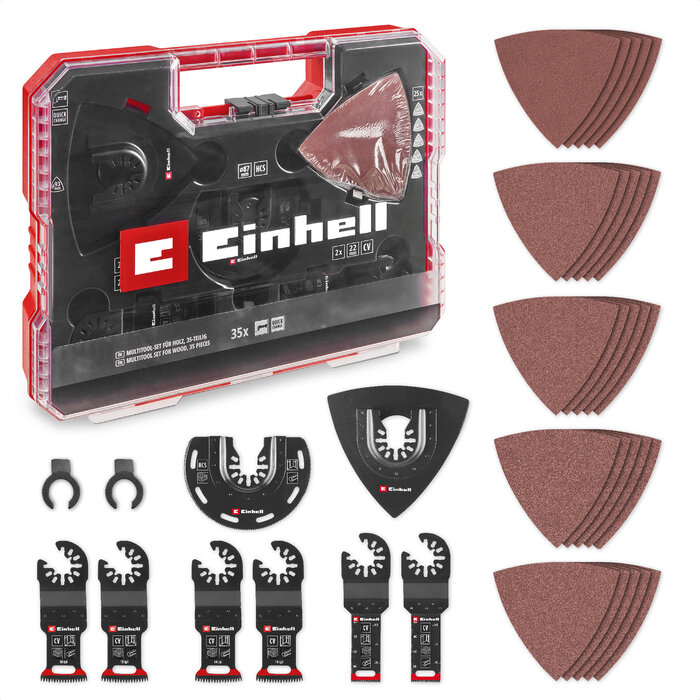 Einhell Multitoolset - 35-delig - XLPLus-Case