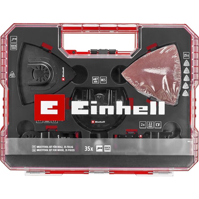 Einhell Multitoolset - 35-delig - XLPLus-Case