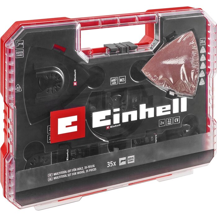 Einhell Multitoolset - 35-delig - XLPLus-Case
