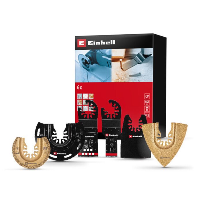 Einhell Multitoolset - 6-delig - 49708106