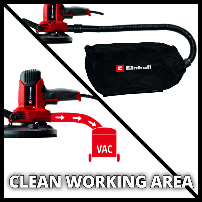 Einhell TC-DWS 225 - Wandschuurmachine - Ø225 mm