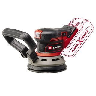 Einhell TP-RS 18/32 Li BL Solo - Accu Excentrische Schuurmachine - Ø125 mm - Power X-Change
