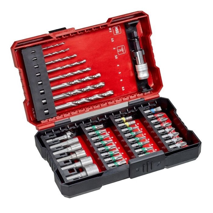 Einhell Boor-/Bitset - 39-delig- L-Box