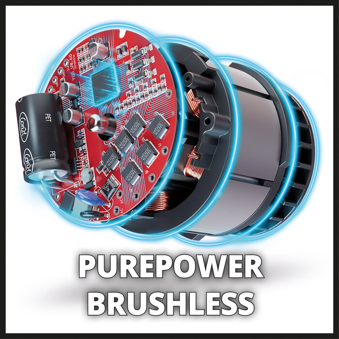 Einhell TP-CD 18/80 Li-i BL Kit 2.0 Ah - Accu Klopboor-/Schroefmachine - 2 accu's - Power X-Change