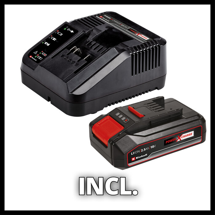 Einhell TE-CD 18/44 Li-i Kit 2.5 Ah - Accu Klopboor-/Schroefmachine - 1 accu - Power X-Change