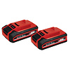 Einhell 18 V/4.0 Ah Plus Accu DUO-pack - 2 accu's - Power X- Change