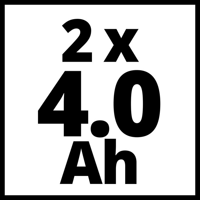 Einhell 18 V/4.0 Ah Plus Accu DUO-pack - 2 accu's - Power X- Change