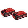 Einhell 18 V/3.0 Ah Plus Accu DUO-pack - 2 accu's - Power X-Change
