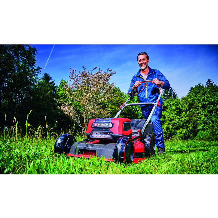 Einhell GP-CM 36/47 S Li BL Kit 4.0 Ah – Accu Grasmaaier – Ø47 cm – 4 accu's – Power X-Change