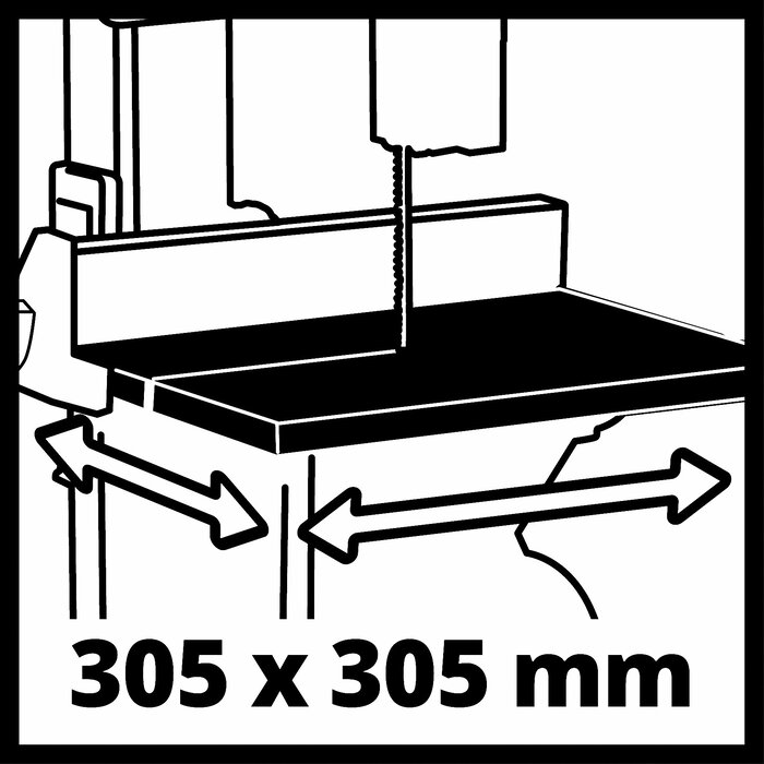 Einhell lintzaag TC-SB 200/1
