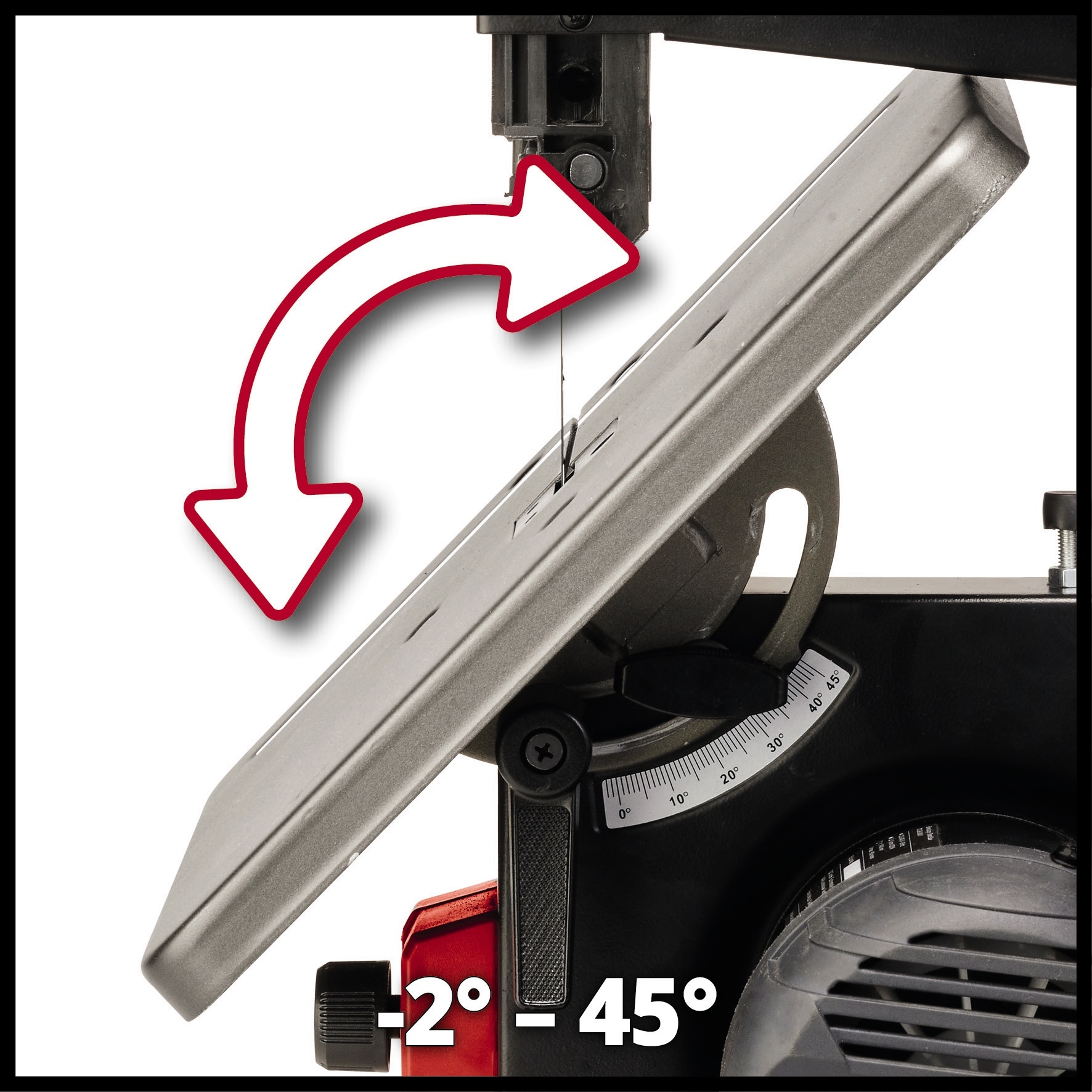 Einhell TC-SB 200+ Lintzaag - 300W - Gereedschapsloos Verwisselen - Parallelaanslag