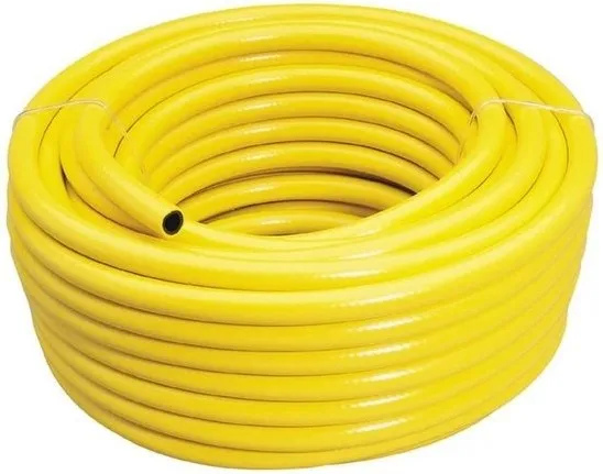 Gele Tuinslang 3/4" 25 m – Getricoteerd High Twist Resistant