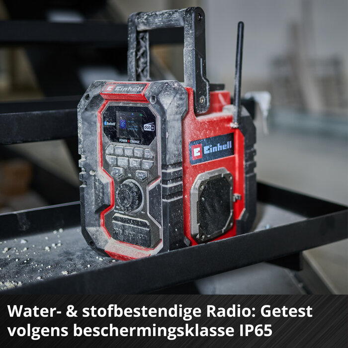Einhell Bouwradio TE-CR 18 Li DAB+/FM/BT - Solo