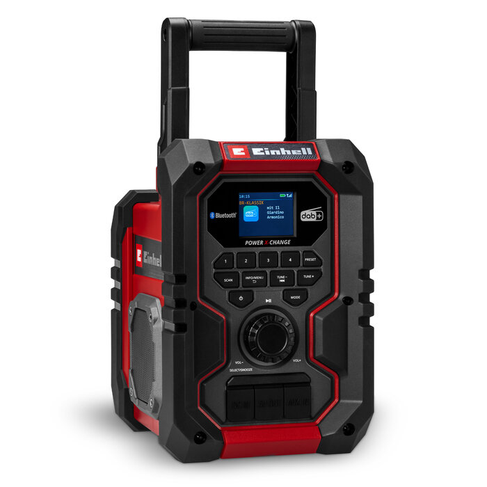 Einhell Bouwradio TE-CR 18 Li DAB+/FM/BT - Solo