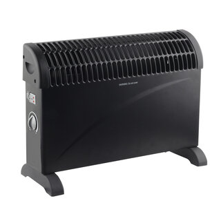 Benson Tools Convector heater 750/1250/2000W middel zwart