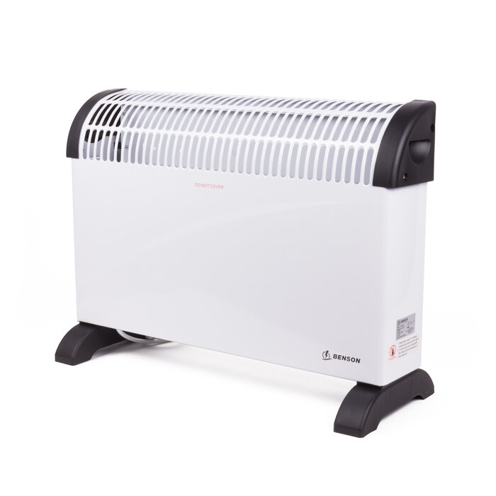 Benson Tools Heater convector 750/1250/2000W middel wit