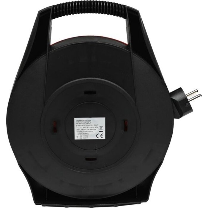 Benson Tools Benson Electric Kabelbox 10 mtr + grip