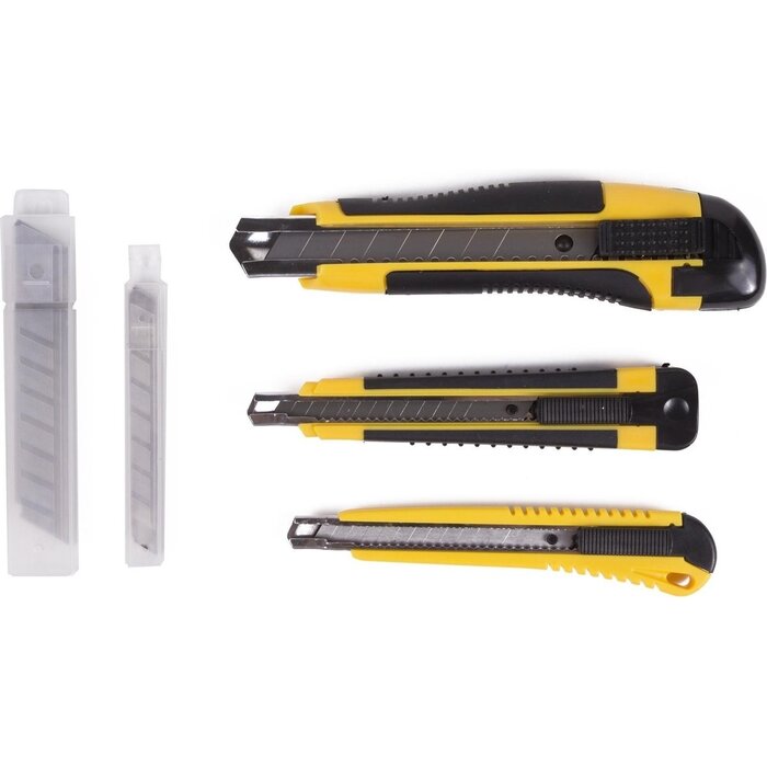 Benson Tools Afbreekmessen set 9 mm en 18 mm + 20 reservemessen