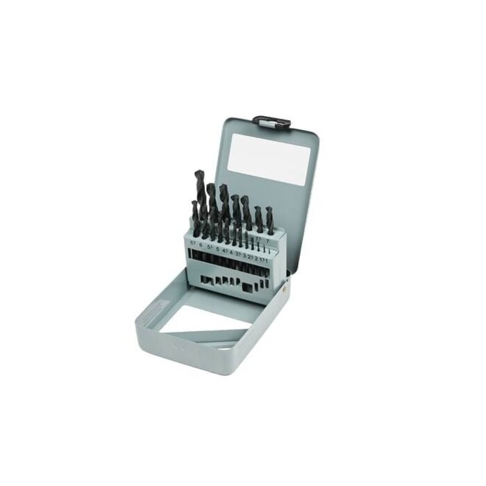 Benson Tools Benson Boorset 19 dlg HSS stalen cassette