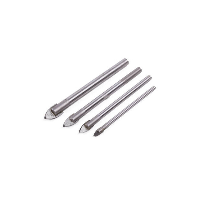 Benson Tools Benson Boorset 4 dlg glas 3 - 5 -6 - 8 mm