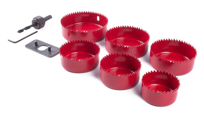 Benson Tools Benson Gatenzaagset 9 dlg heavy duty