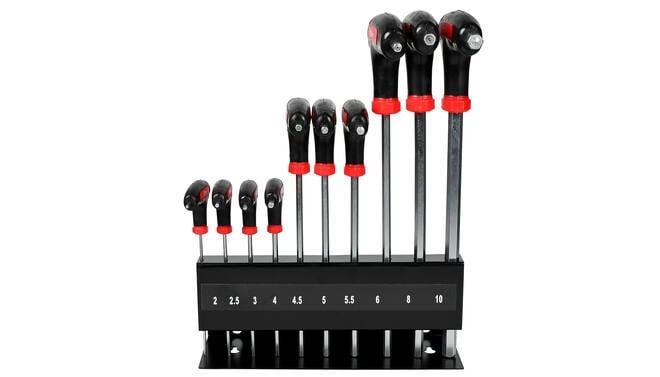 Benson Tools Benson Inbus 10 dlg standaard Cr-V