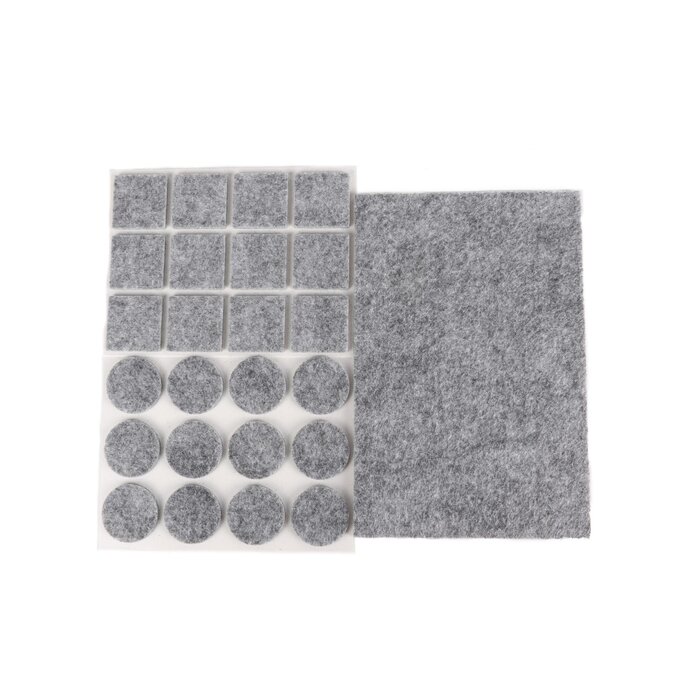 Benson Tools Antikrasvilt set 25 dlg grijs