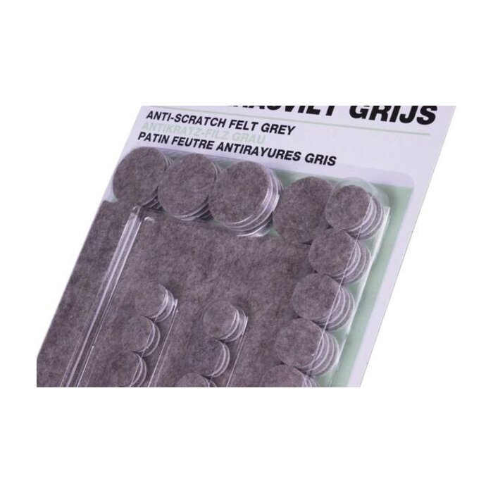 Benson Tools Benson Antikrasvilt set 80 dlg grijs