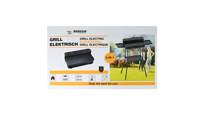 Benson Tools Benson Grill elektrisch 2 in 1