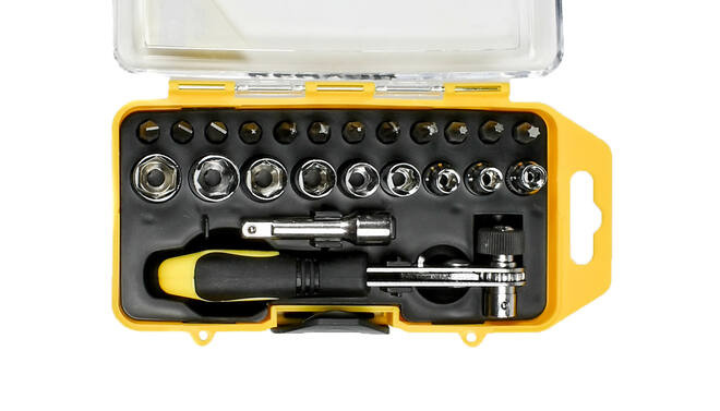 Benson Tools Benson Bit- doppenset 23 dlg + ratel