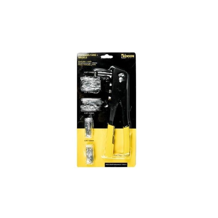 Benson Tools Popnageltang met nagels