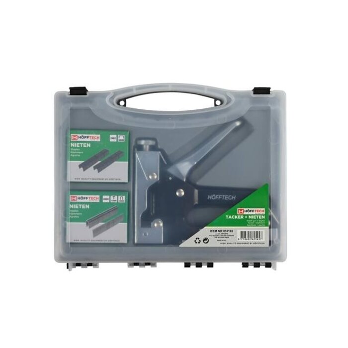 Benson Tools Benson Tacker met nieten 601 dlg in koffer