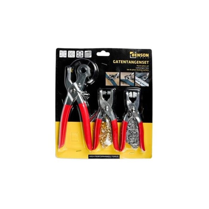 Benson Tools Benson Gatentangenset 3 dlg + accessoires