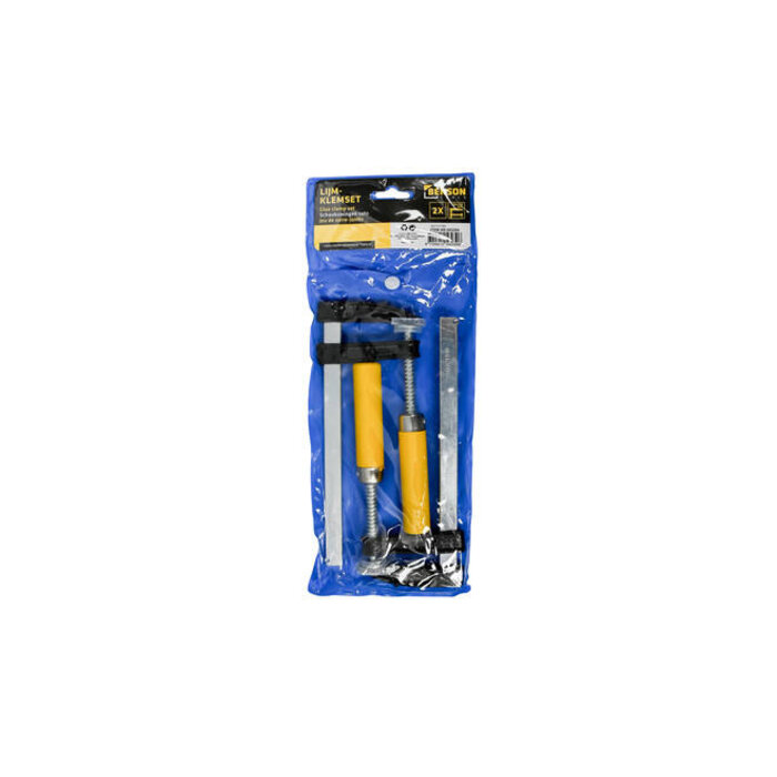 Benson Tools Benson Lijmklemset 150 x 50 mm 2 dlg in etui