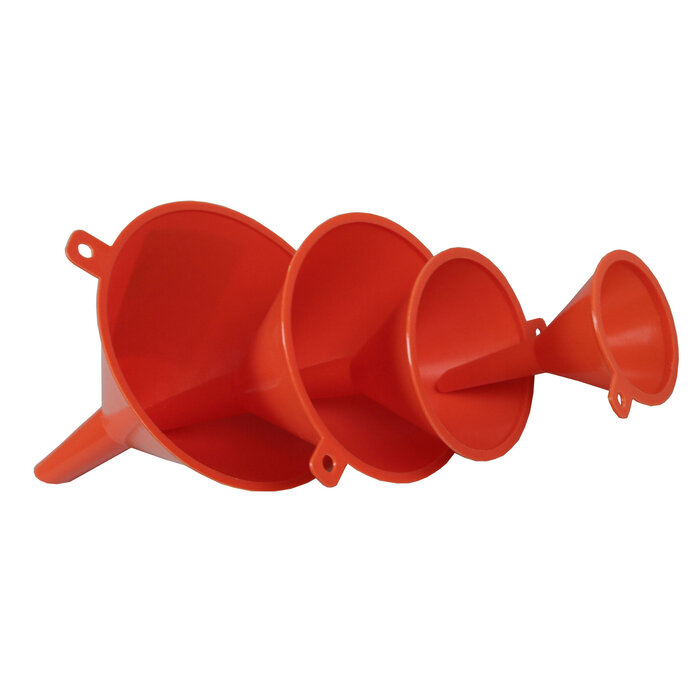 Benson Tools Benson Trechterset 4 dlg oranje