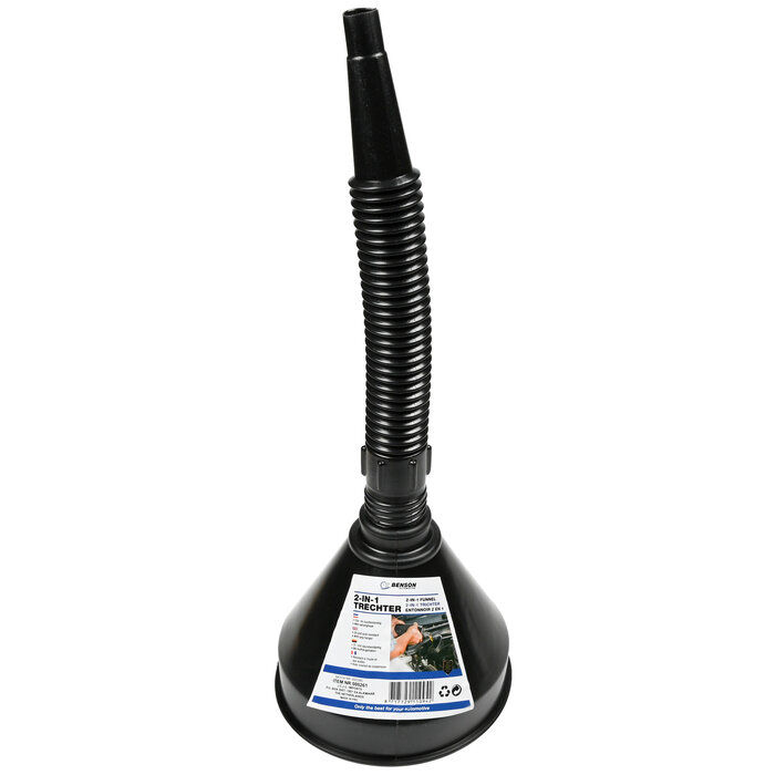 Benson Tools Trechterset 2-in-1 flexibel