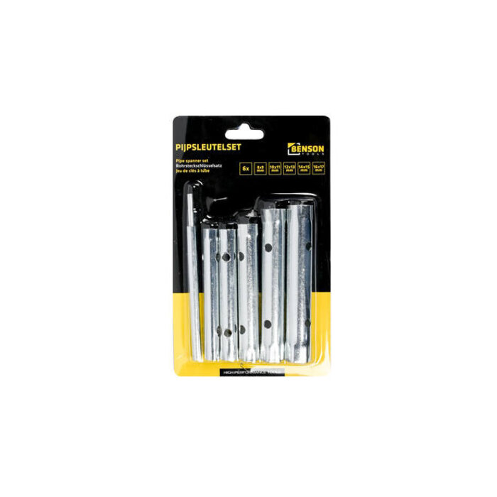 Benson Tools Pijpsleutelset 6 dlg