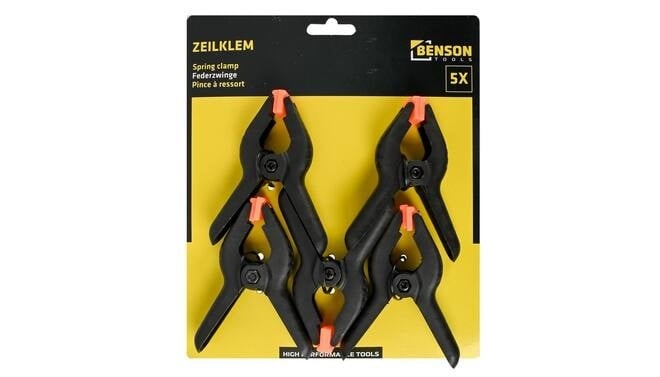 Benson Tools Beson Zeilklem 50 mm 90 cm 5 dlg super